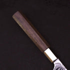 Petty Silver Steel #3 Kemanmon Walnussholz Griff 135mm-[Musashi]-[Japan-Küchenmesser]