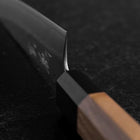 Petty Silver Steel #3 Nashiji Büffelhorn und Kirschholz Griff 150mm-[Musashi]-[Japan-Küchenmesser]