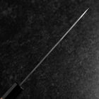 Petty Silver Steel #3 Nashiji Büffelhorn und Kirschholz Griff 150mm-[Musashi]-[Japan-Küchenmesser]