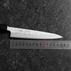 Petty Silver Steel #3 Nashiji Büffelhorn und Kirschholz Griff 150mm-[Musashi]-[Japan-Küchenmesser]