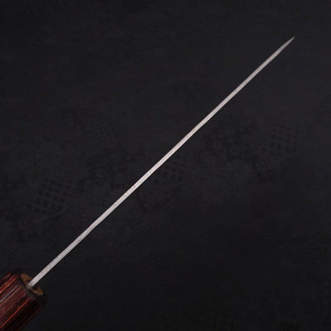 Petty Silver Steel #3 Nashiji Japanische Zelkove Griff 150mm-[Musashi]-[Japan-Küchenmesser]