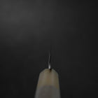 Petty Silver Steel #3 Nashiji Magnolienholz Griff mit Doppelter Büffelhorn Kappe 135mm-[Musashi]-[Japan-Küchenmesser]