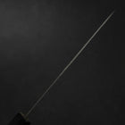 Petty Silver Steel #3 Nashiji Magnolienholz Griff mit Doppelter Büffelhorn Kappe 135mm-[Musashi]-[Japan-Küchenmesser]