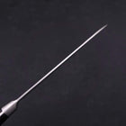 Petty Silver Steel #3 Nashiji Schwarzer Westlicher Griff 135mm-[Musashi]-[Japan-Küchenmesser]