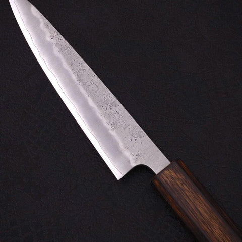 Petty Silver Steel #3 Nashiji Sumi Urushi Griff 135mm-[Musashi]-[Japan-Küchenmesser]