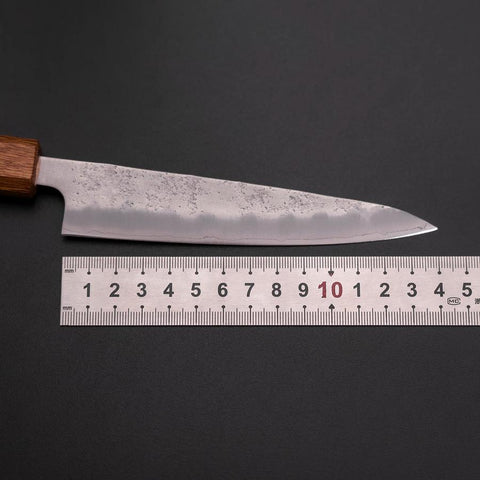 Petty Silver Steel #3 Nashiji Yaki Urushi Griff 135mm-[Musashi]-[Japan-Küchenmesser]