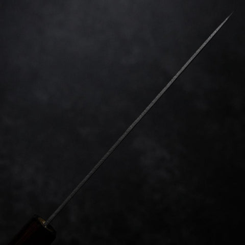 Petty Silver Steel #3 Nashiji Zelkove Griff 135mm-[Musashi]-[Japan-Küchenmesser]