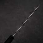 Petty Silver Steel #3 Nawame Büffelhorn und Magnolienholz Griff 135mm-[Musashi]-[Japan-Küchenmesser]