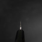Petty Silver Steel #3 Poliert Büffelhorn und Ebenholz Griff 110mm-[Musashi]-[Japan-Küchenmesser]