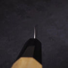 Petty Silver Steel #3 Poliert Büffelhorn und Magnolienholz Griff 80mm-[Musashi]-[Japan-Küchenmesser]