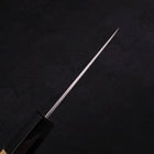 Petty Silver Steel #3 Poliert Büffelhorn und Magnolienholz Griff 80mm-[Musashi]-[Japan-Küchenmesser]