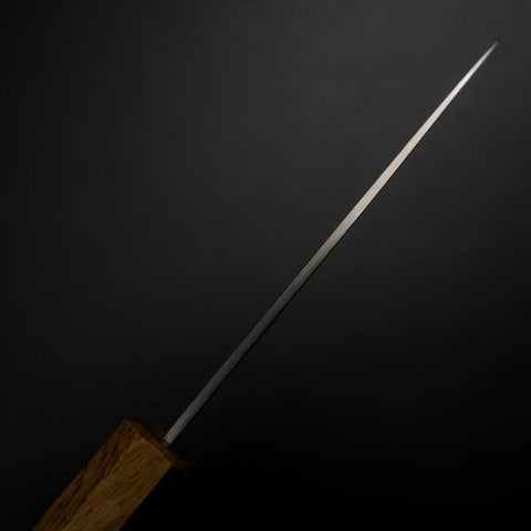 Petty Silver Steel #3 Poliert Yaki Urushi Griff 80mm-[Musashi]-[Japan-Küchenmesser]