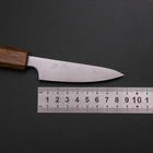 Petty Silver Steel #3 Poliert Yaki Urushi Griff 80mm-[Musashi]-[Japan-Küchenmesser]