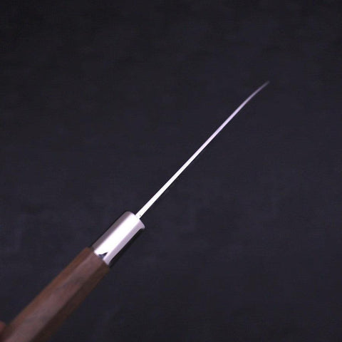 Petty Silver Steel #3 Walnussholz Sakura Griff 135mm-[Musashi]-[Japan-Küchenmesser]