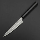 Petty Stainless Clad Blue Super Tsuchime Sumi Urushi Handle 135mm (5.3”)-[Musashi]-[Japan-Küchenmesser]