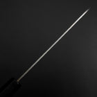 Petty Stainless Clad Blue Super Tsuchime Sumi Urushi Handle 135mm (5.3”)-[Musashi]-[Japan-Küchenmesser]