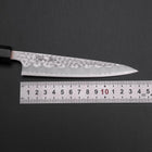 Petty Stainless Clad Blue Super Tsuchime Sumi Urushi Handle 135mm (5.3”)-[Musashi]-[Japan-Küchenmesser]