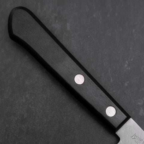 Petty VG-1 Poliert Schwarzer Westlicher Griff 145mm (Tsuba-nashi)-[Musashi]-[Japan-Küchenmesser]