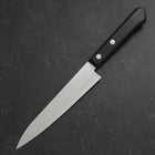 Petty VG-1 Poliert Westlicher Schwarzer Griff 150mm-[Musashi]-[Japan-Küchenmesser]