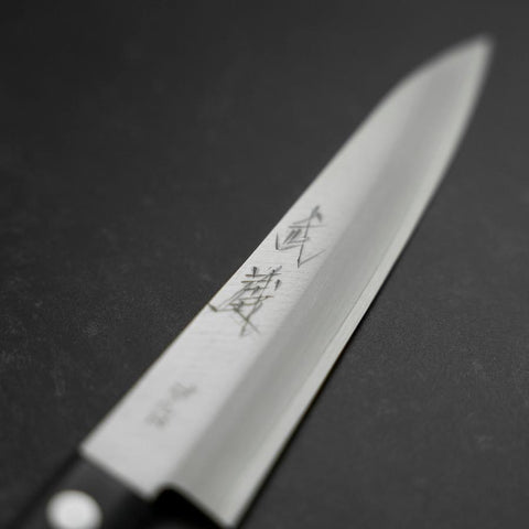 Petty VG-1 Poliert Westlicher Schwarzer Griff 150mm-[Musashi]-[Japan-Küchenmesser]