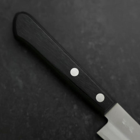 Petty VG-1 Poliert Westlicher Schwarzer Griff 150mm-[Musashi]-[Japan-Küchenmesser]
