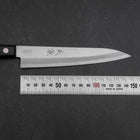 Petty VG-1 Polished Western Black Handle 145mm (Tsuba-nashi) (5.7”)-[Musashi]-[Japan-Küchenmesser]