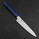Petty VG-10 Damascus Blue Birch Handle 150mm (5.9”)-[Musashi]-[Japan-Küchenmesser]