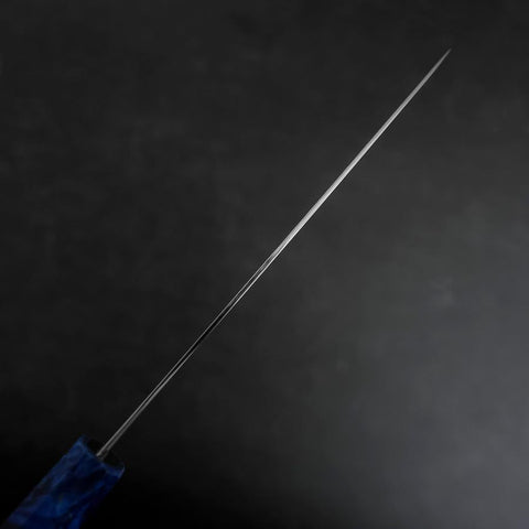 Petty VG-10 Damascus Blue Birch Handle 150mm-[Musashi]-[Japanese-Kitchen-Knives]