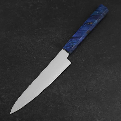 Petty VG-10 Damast Blauer Birken Griff 150mm-[Musashi]-[Japan-Küchenmesser]