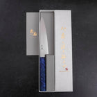 Petty VG-10 Damast Blauer Birken Griff 150mm-[Musashi]-[Japan-Küchenmesser]
