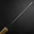 Petty VG-10 Damast Büffelhorn und Ahorn Griff in Hellem Rosa 150mm-[Musashi]-[Japan-Küchenmesser]