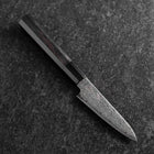 Petty VG-10 Damast Büffelhorn und Ebenholz Griff 100mm-[Musashi]-[Japan-Küchenmesser]