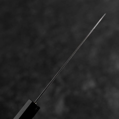 Petty VG-10 Damast Büffelhorn und Ebenholz Griff 120mm-[Musashi]-[Japan-Küchenmesser]