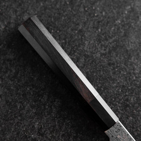 Petty VG-10 Damast Büffelhorn und Ebenholz Griff 120mm-[Musashi]-[Japan-Küchenmesser]