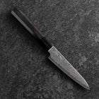 Petty VG-10 Damast Büffelhorn und Ebenholz Griff 120mm-[Musashi]-[Japan-Küchenmesser]