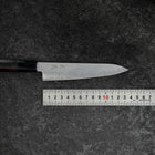 Petty VG-10 Damast Büffelhorn und Ebenholz Griff 135mm-[Musashi]-[Japan-Küchenmesser]
