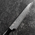 Petty VG-10 Damast Büffelhorn und Ebenholz Griff 150mm-[Musashi]-[Japan-Küchenmesser]