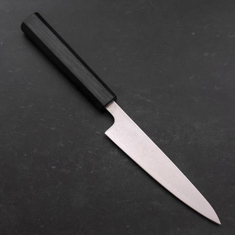 Petty VG-10 Damast Dunkelblauer Urushi Griff 140mm-[Musashi]-[Japan-Küchenmesser]