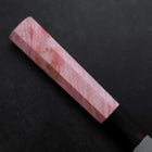 Petty VG-10 Damast Dunkler Rosa Büffelhorn und Ahornholz Griff 150mm-[Musashi]-[Japan-Küchenmesser]