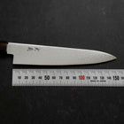 Petty VG-10 Damast Dunkler Rosa Büffelhorn und Ahornholz Griff 150mm-[Musashi]-[Japan-Küchenmesser]