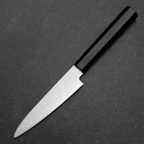 Petty VG-10 Damast Ebenholz Griff 120mm-[Musashi]-[Japan-Küchenmesser]