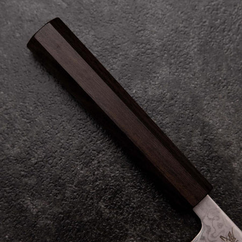 Petty VG-10 Damast Eschenholz Griff 130mm-[Musashi]-[Japan-Küchenmesser]