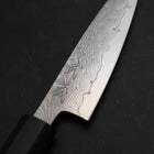 Petty VG-10 Damast Eschenholz Griff 95mm-[Musashi]-[Japan-Küchenmesser]