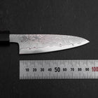 Petty VG-10 Damast Eschenholz Griff 95mm-[Musashi]-[Japan-Küchenmesser]