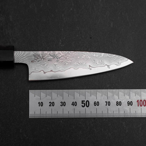 Petty VG-10 Damast Eschenholz Griff 95mm-[Musashi]-[Japan-Küchenmesser]