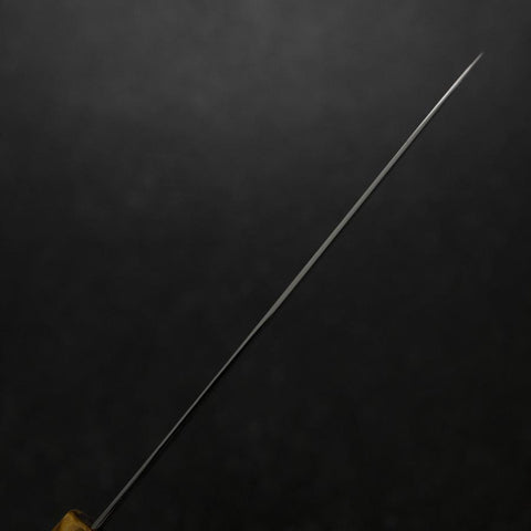 Petty VG-10 Damast Gelb-Brauner Birkenholz Griff 150mm-[Musashi]-[Japan-Küchenmesser]