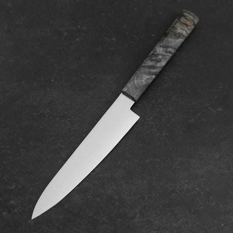 Petty VG-10 Damast Grauer Birkengriff 150mm-[Musashi]-[Japan-Küchenmesser]