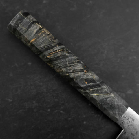 Petty VG-10 Damast Grauer Birkengriff 150mm-[Musashi]-[Japan-Küchenmesser]