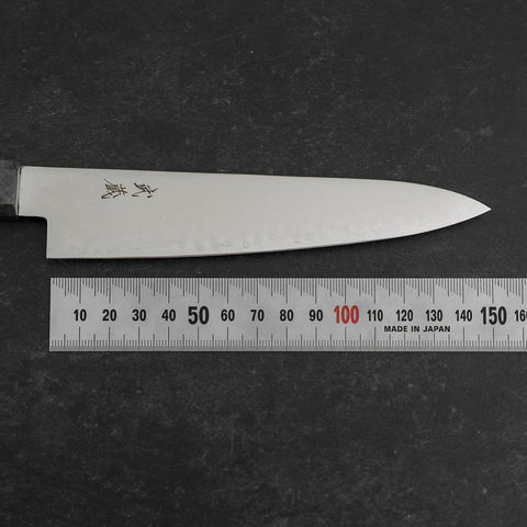 Petty VG-10 Damast Grauer Birkengriff 150mm-[Musashi]-[Japan-Küchenmesser]