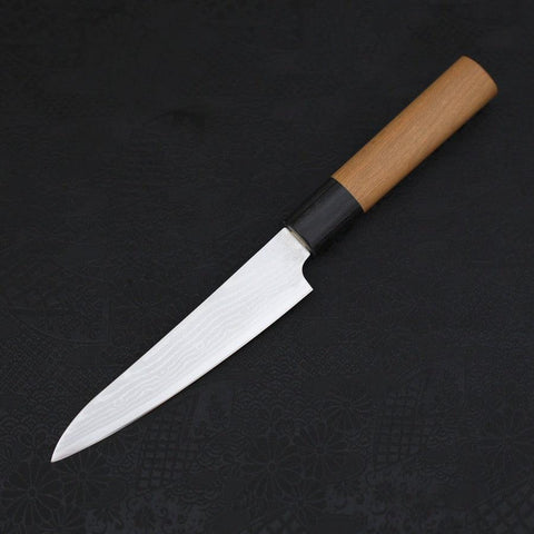 Petty VG-10 Damast Kirschholz Griff 130mm-[Musashi]-[Japan-Küchenmesser]
